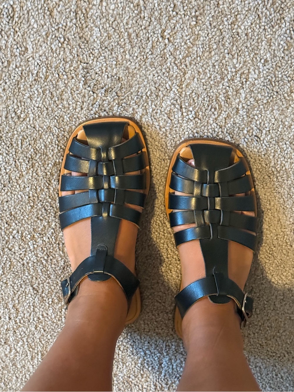 LoQ Rio Fisherman Sandal in Black size 36 - Picture 8 of 12
